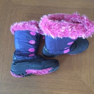 Girls Kamik winter snow boots Size 5